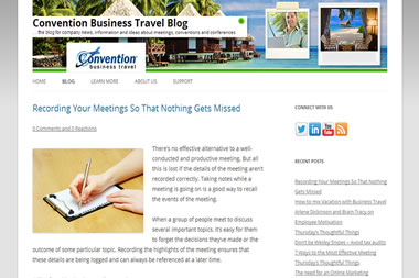 Convention Business Travel